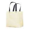 20 Pack Non-woven Reusable Tote Bags for Party Favor Candy Goodie Carry Out Packing, Beige