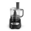 Easy Assembly 8-Cup Food Processor Black