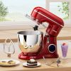 3-IN-1 Electric Stand Mixer, 660W 10-Speed With Pulse Button, Attachments include 6.5QT Bowl, Dough Hook, Beater, Whisk for Most Home Cooks, Empire Re