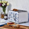 Laura Ashley 4-Slice Toaster, China Rose