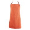 Plus Size Single Colors Chef Apron