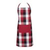 Household Using Tri Color Check Chef Apron