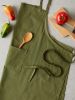 Plus Size Single Colors Chef Apron