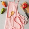 Plus Size Single Colors Chef Apron