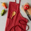 Plus Size Single Colors Chef Apron